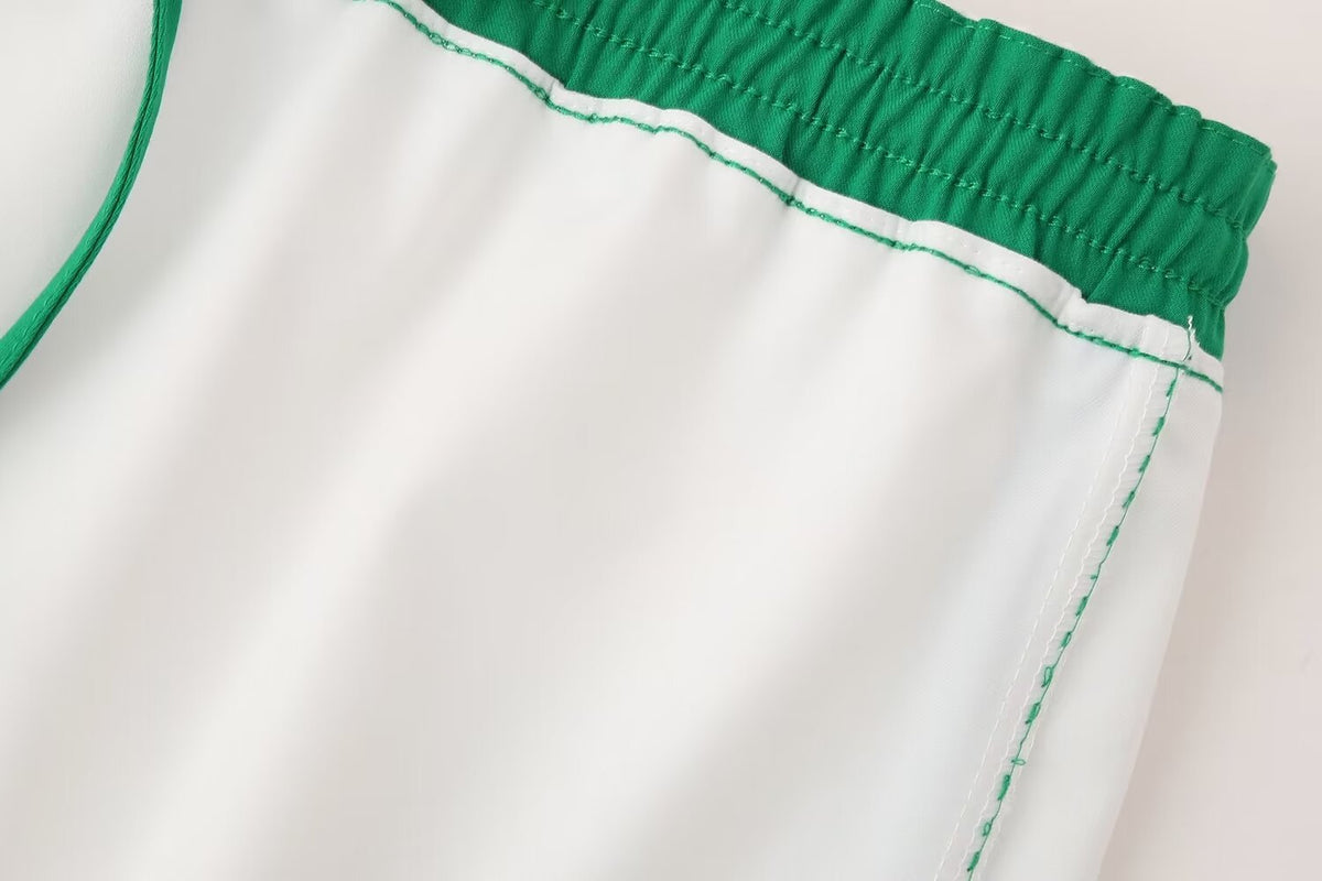 Jupe-Short Tennis Match Day – Écru – URBAD, vue 16