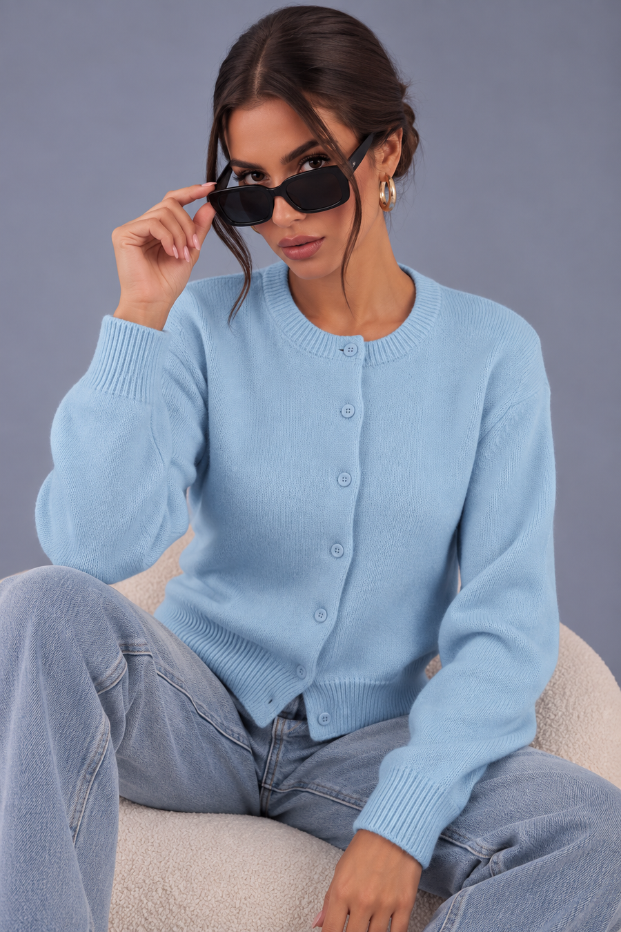 Cardigan Ample Soft Girl